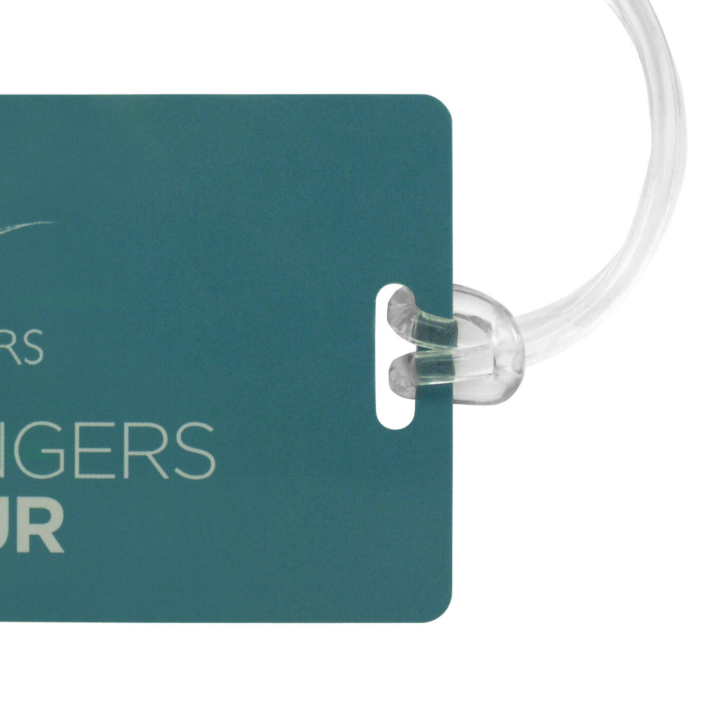 Printed Plastic Luggage Tags