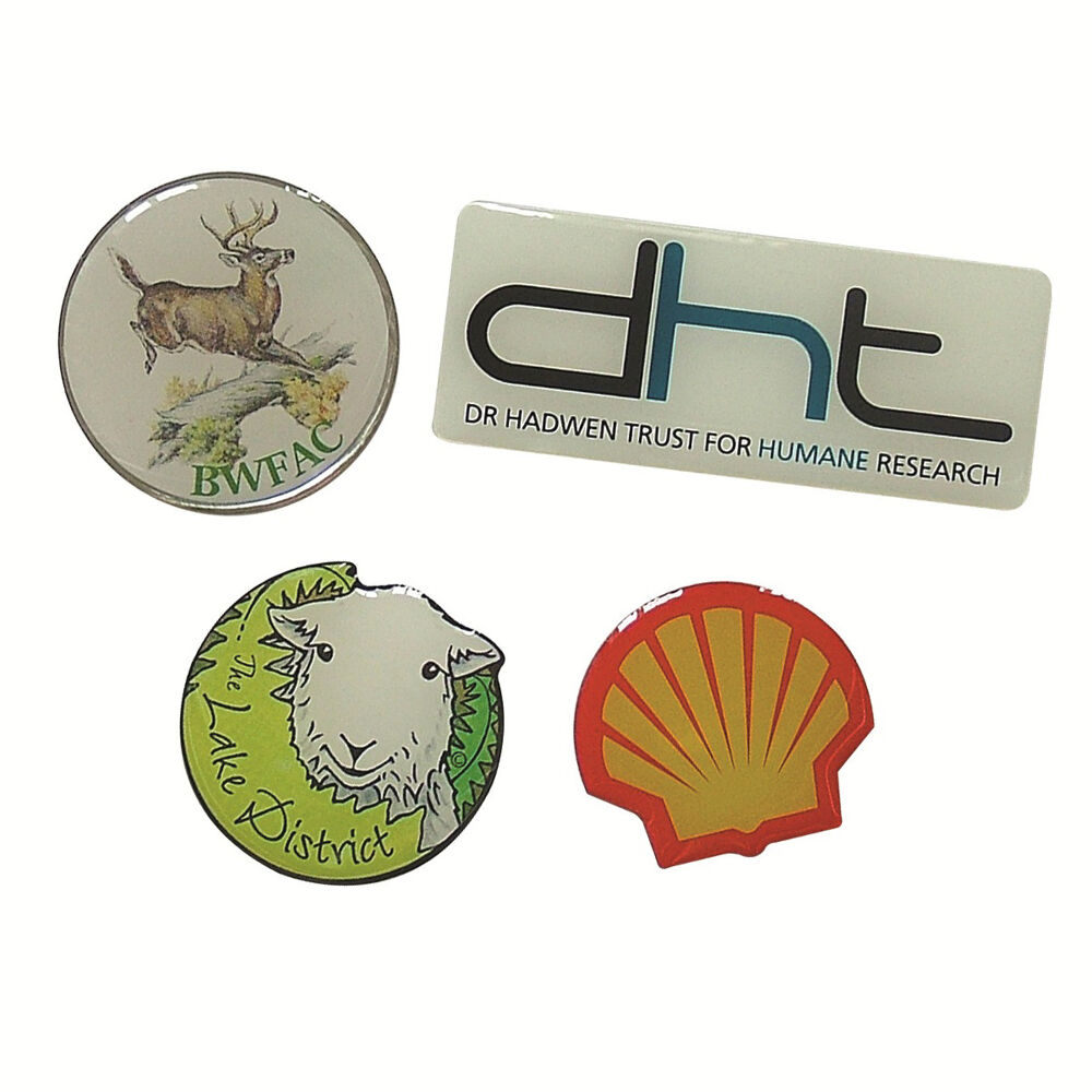 Printed Epoxy Lapel Badges