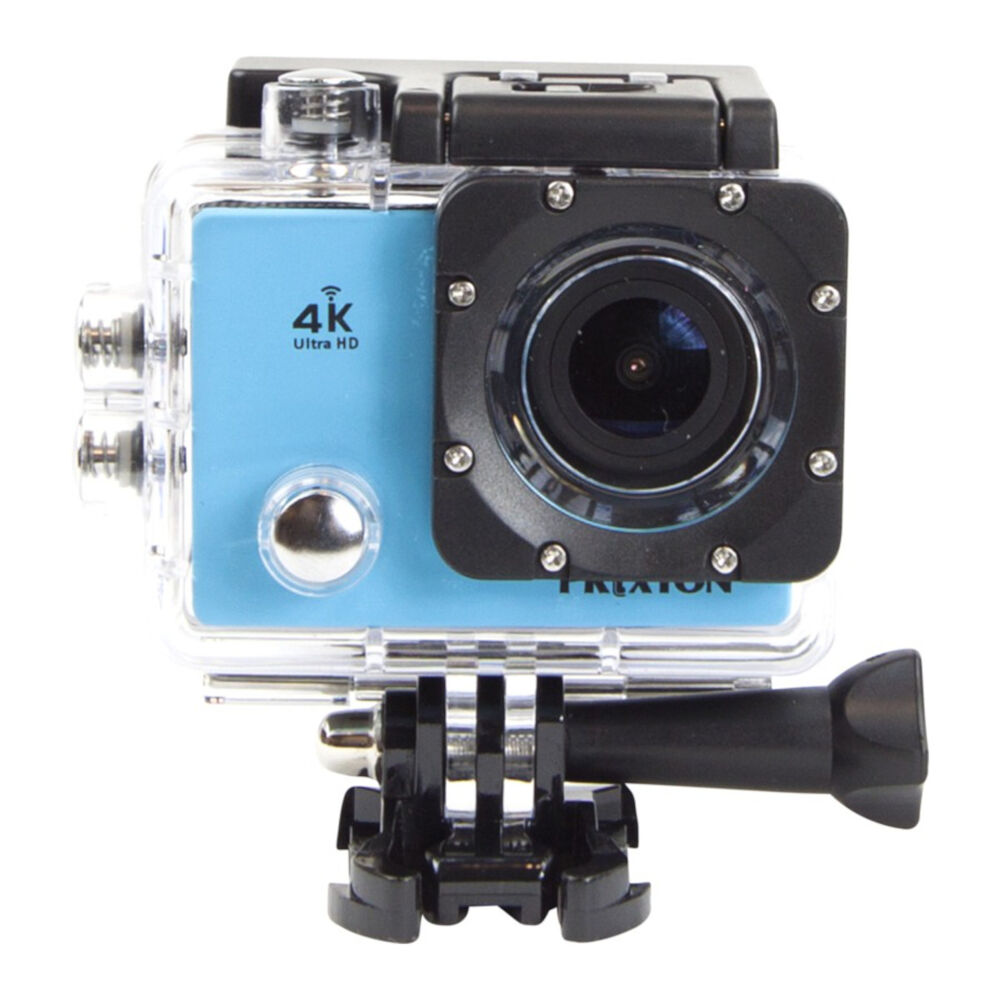 Prixton Action Camera 4K (pink and blue covers)