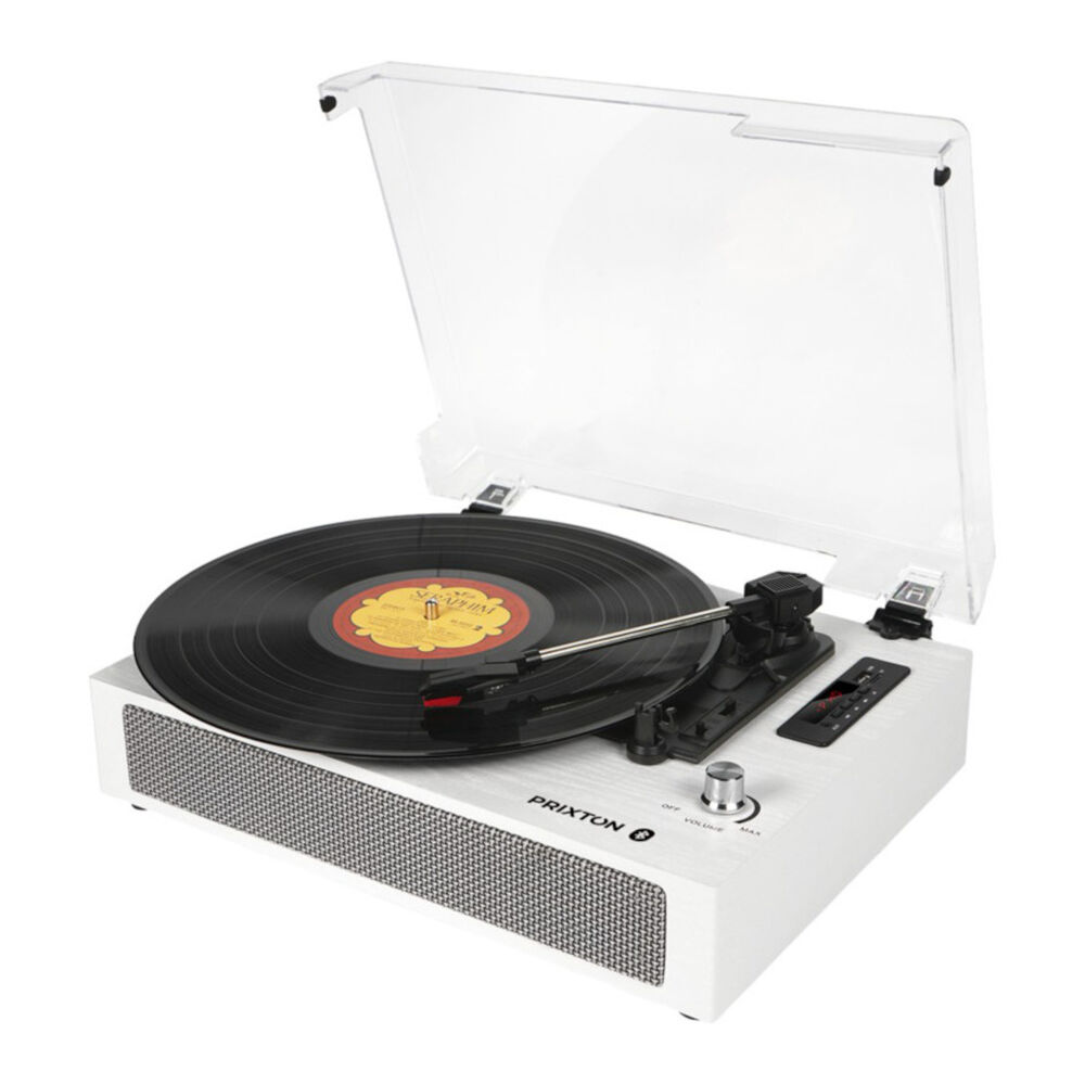 Prixton Studio Deluxe Turntable and Music Player