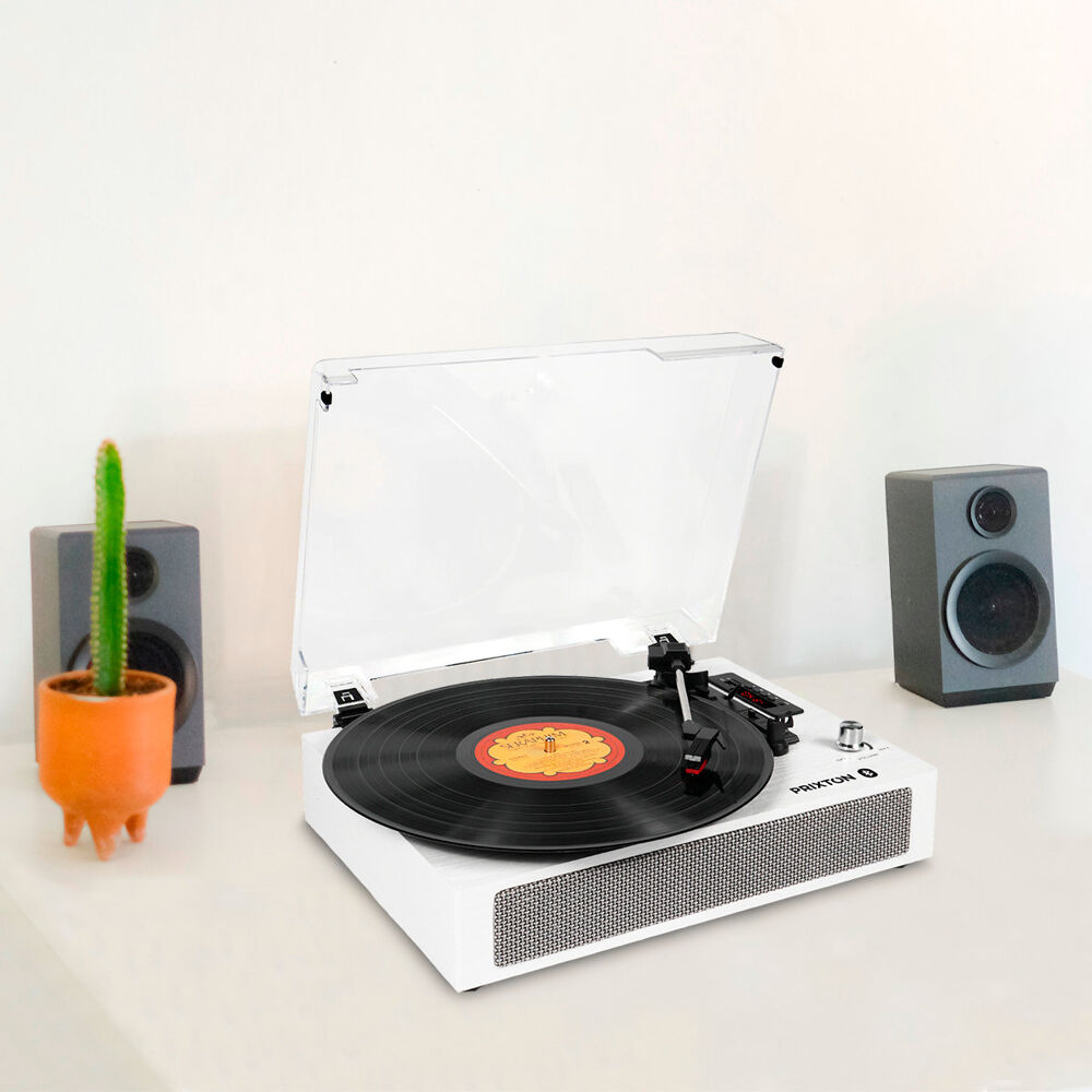 Prixton Studio Deluxe Turntable and Music Player