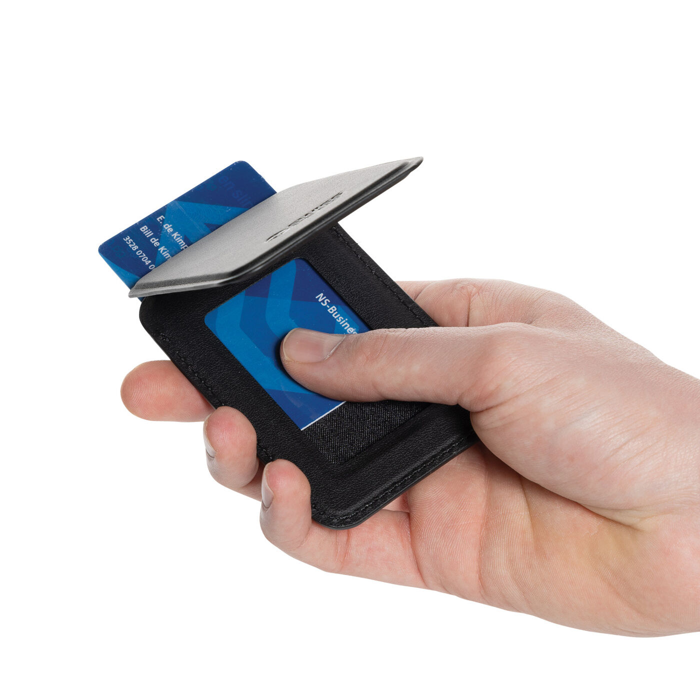 PU Phone Wallet with Magnetic Stand