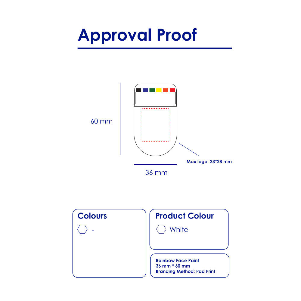 Rainbow Face Paints