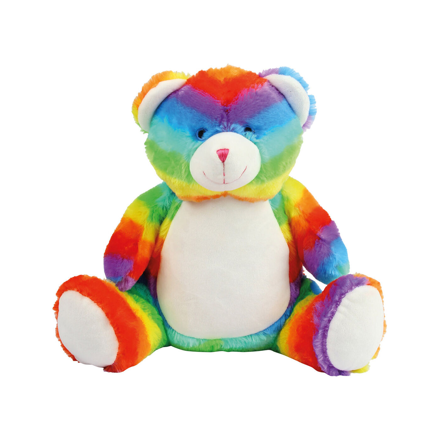 Rainbow Plush Bear