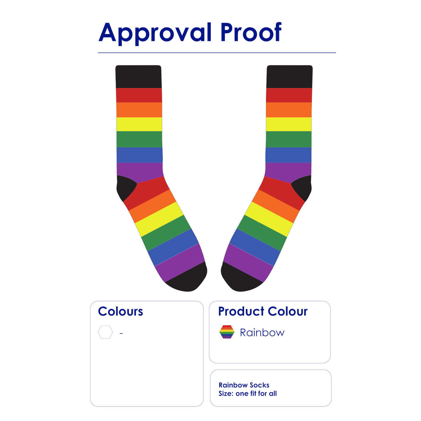 Rainbow Socks