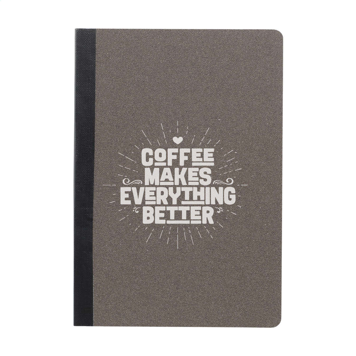 Recycled Coffee Notebook A5 (sample branding)