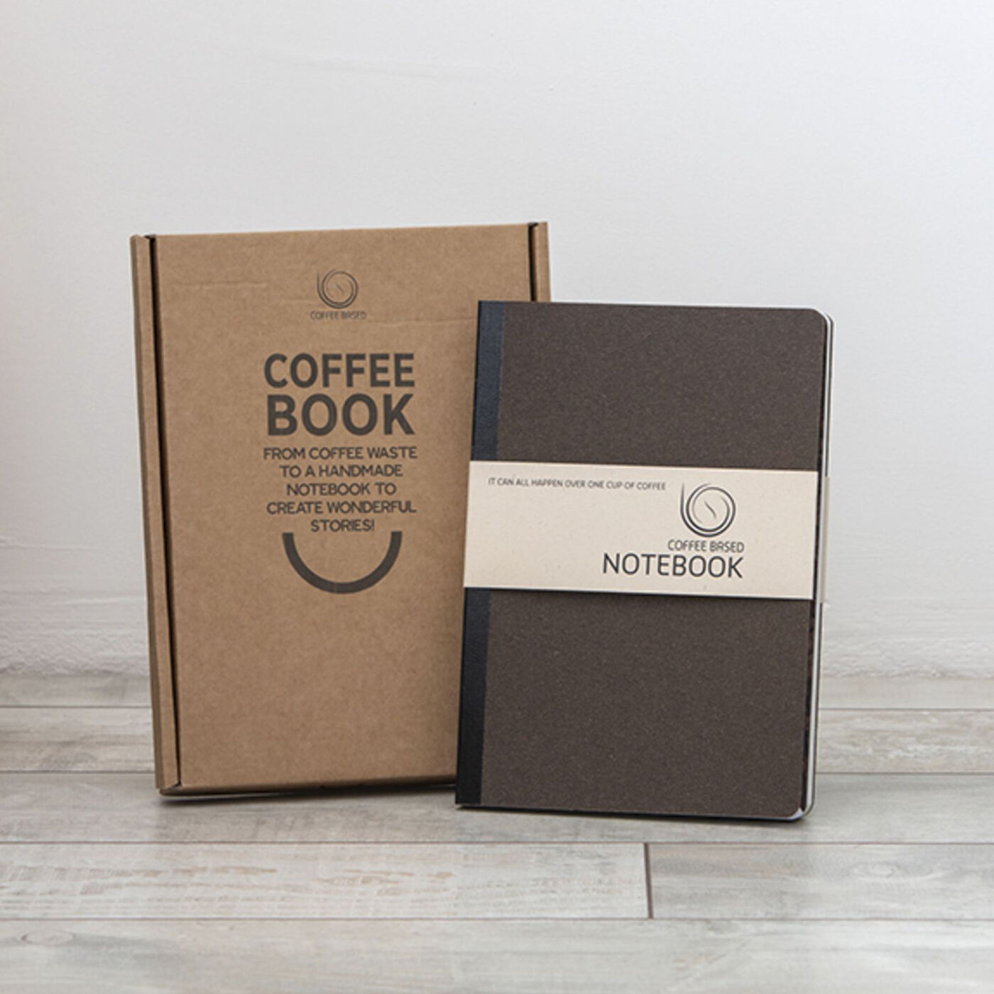 Recycled Coffee Notebook A5