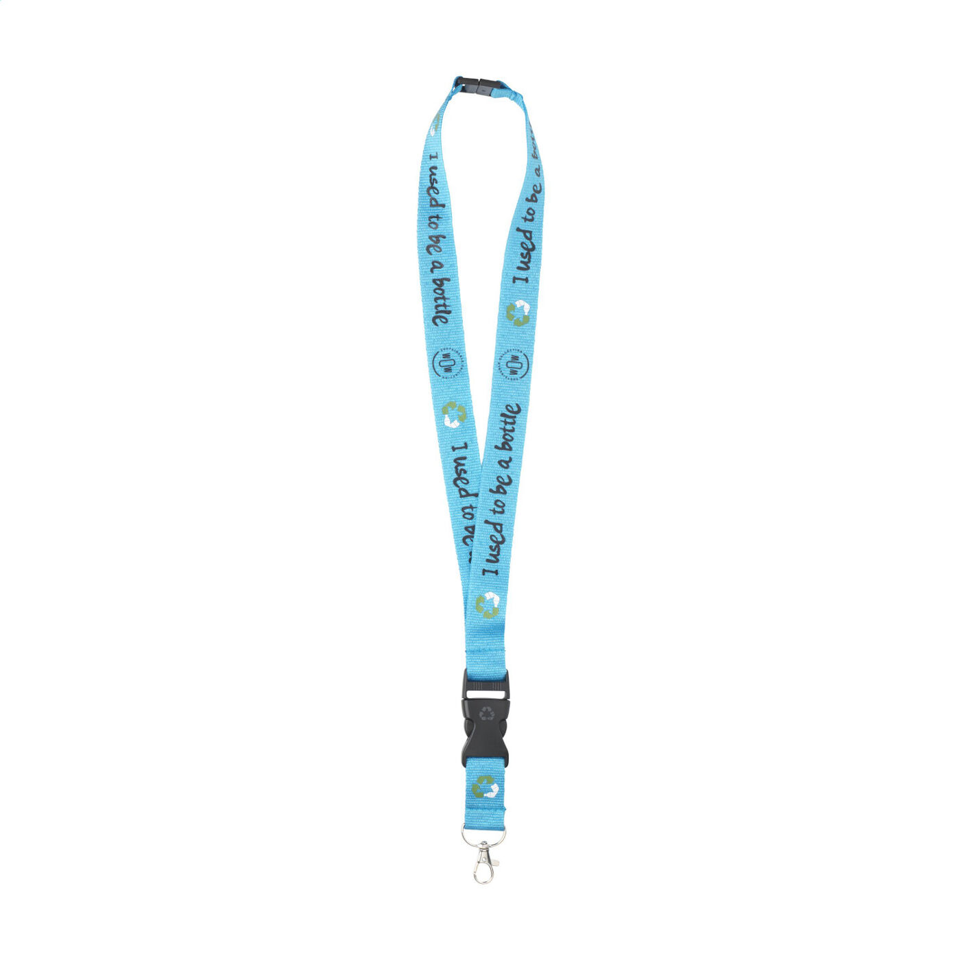 Recycled Ocean Plastic Lanyard (sample branding)