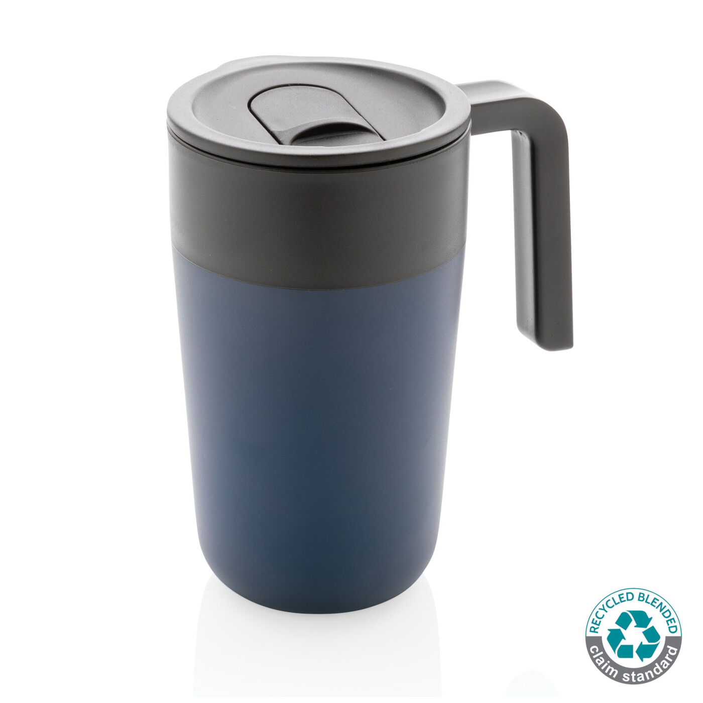 Recycled Travel Mug with Spill-Proof Lid