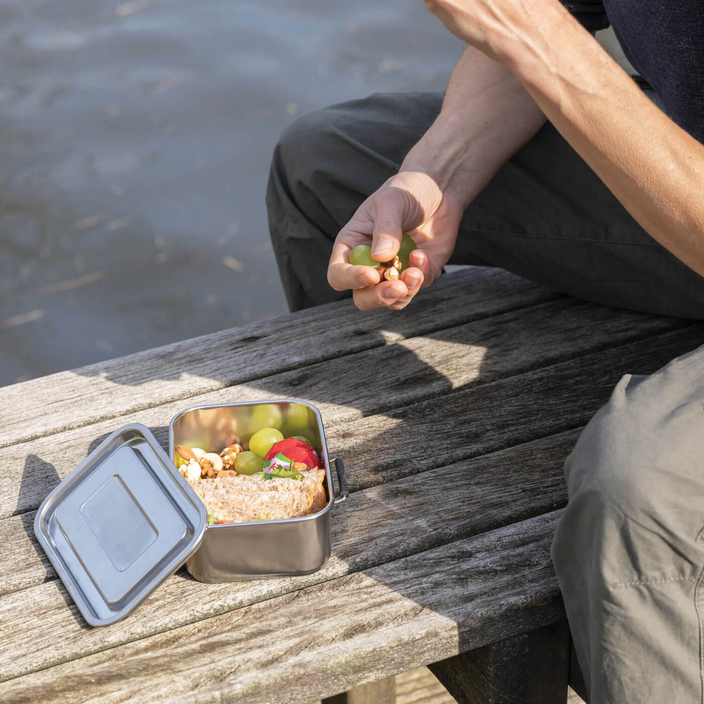 Recycled Stainless Steel Lunch Box