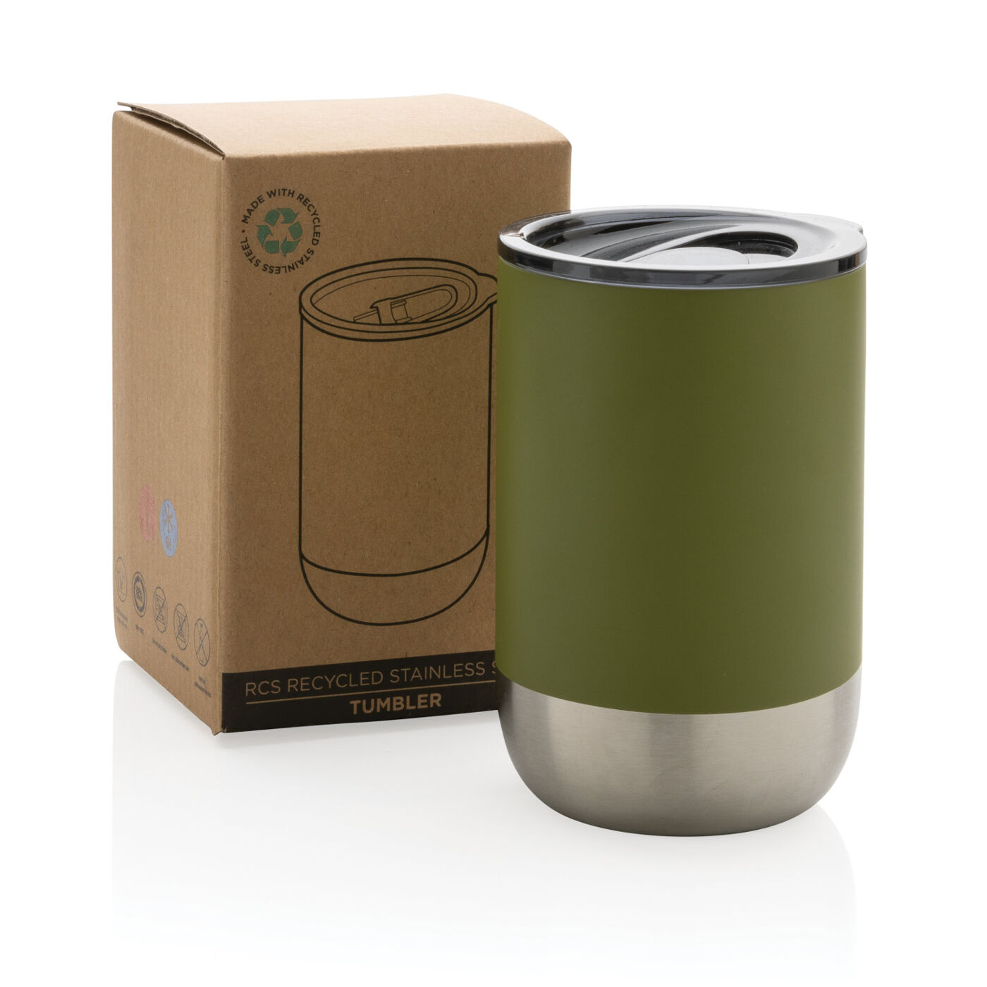 Recycled Stainless Steel Vacuum Tumbler