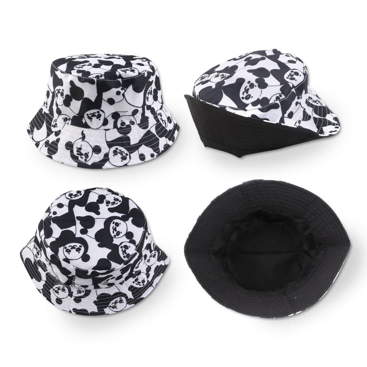 Reversible Bucket Hat with All Over Custom Print