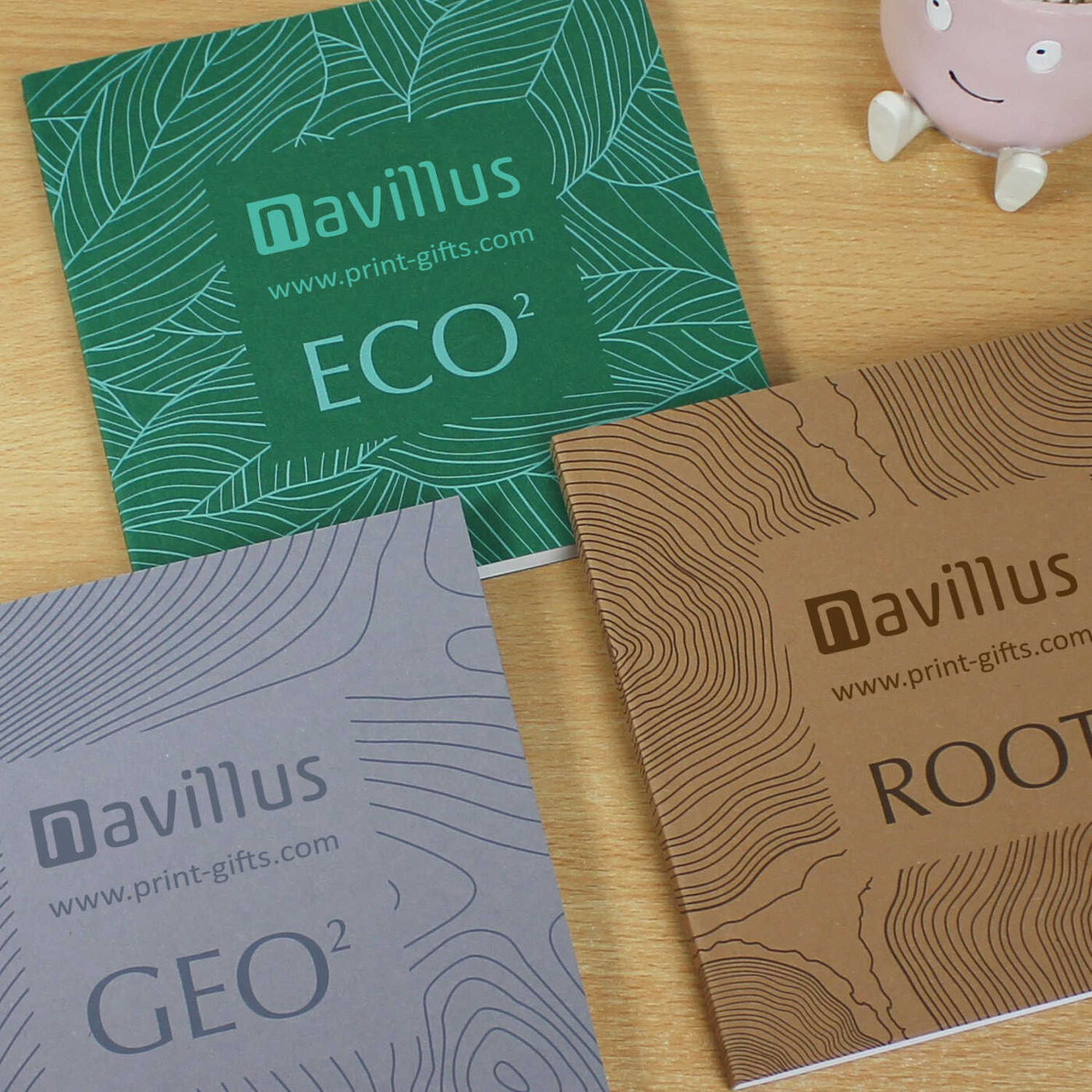 Squared Notebook Range (sample branding)