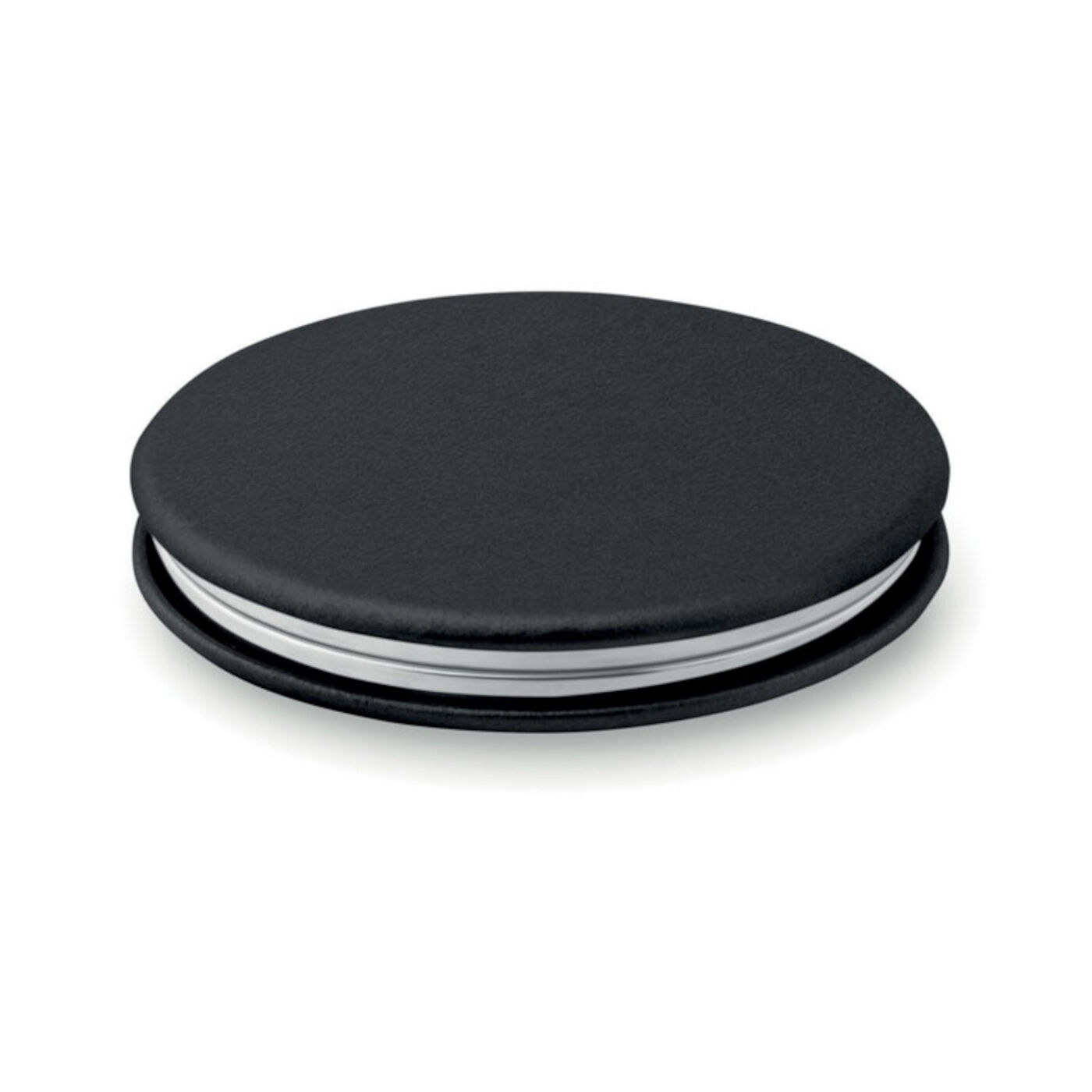 Round Double Mirror with Magnetic Closure