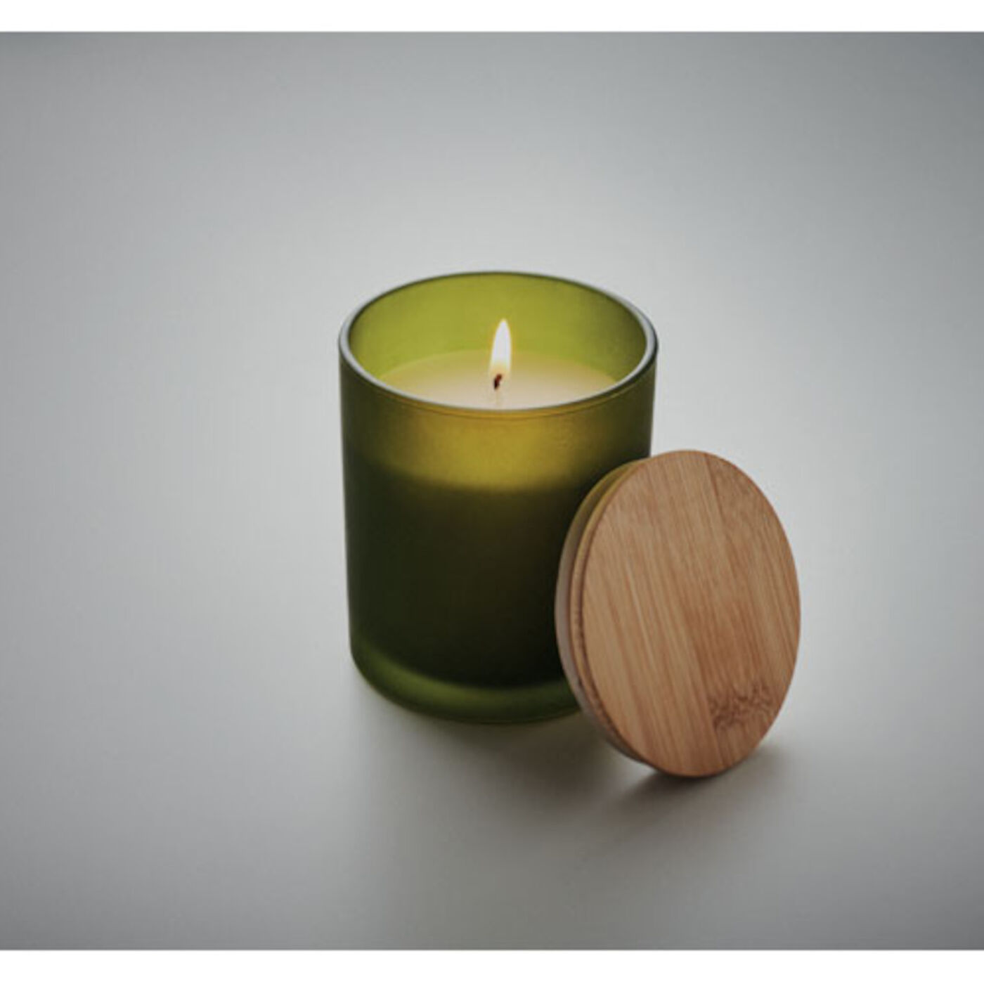 Scented Plant-Based Candle in Glass Jar