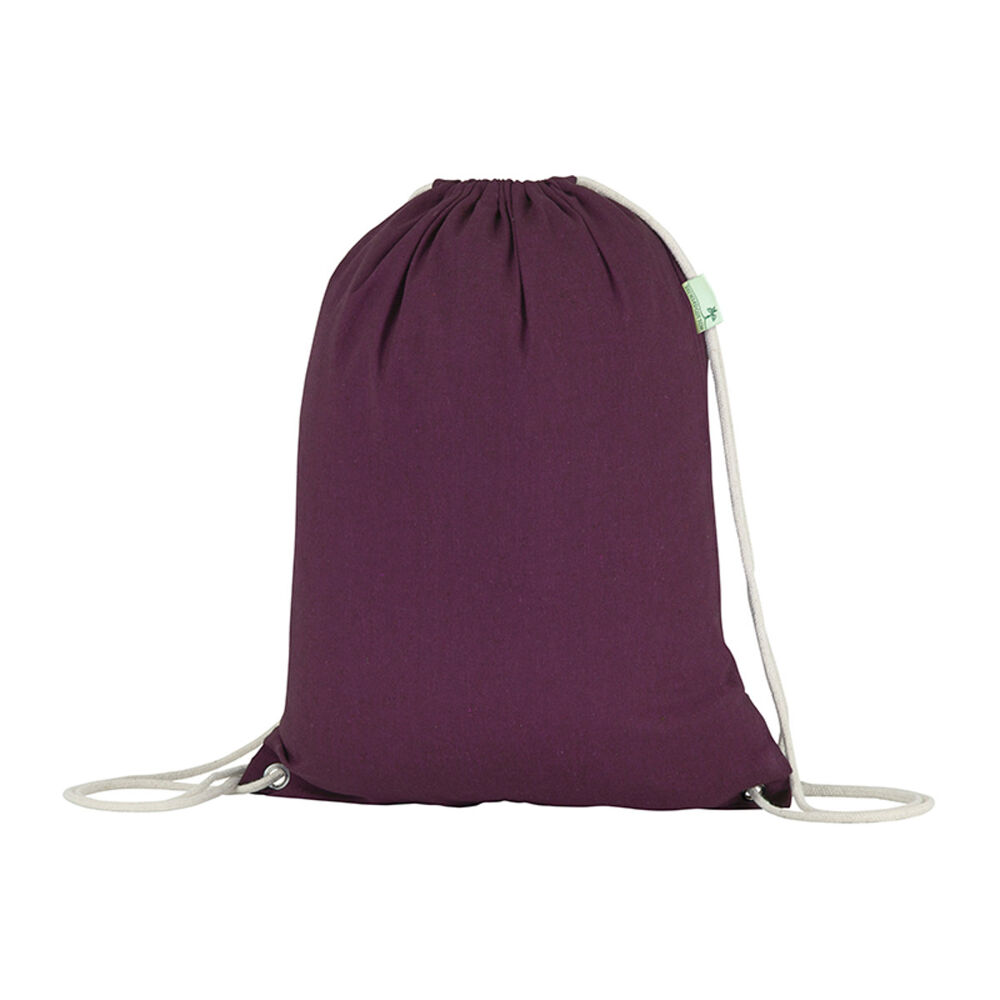 Seabrook Recycled Poly Cotton Drawstring Bag