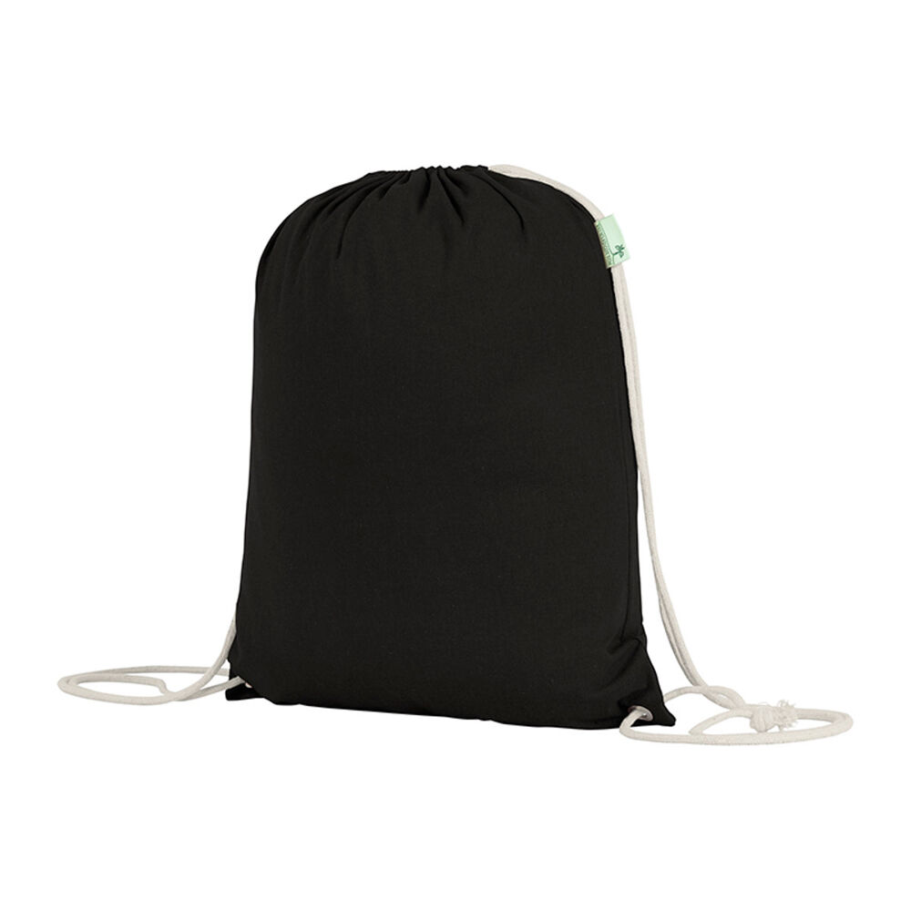 Seabrook Recycled Poly Cotton Drawstring Bag