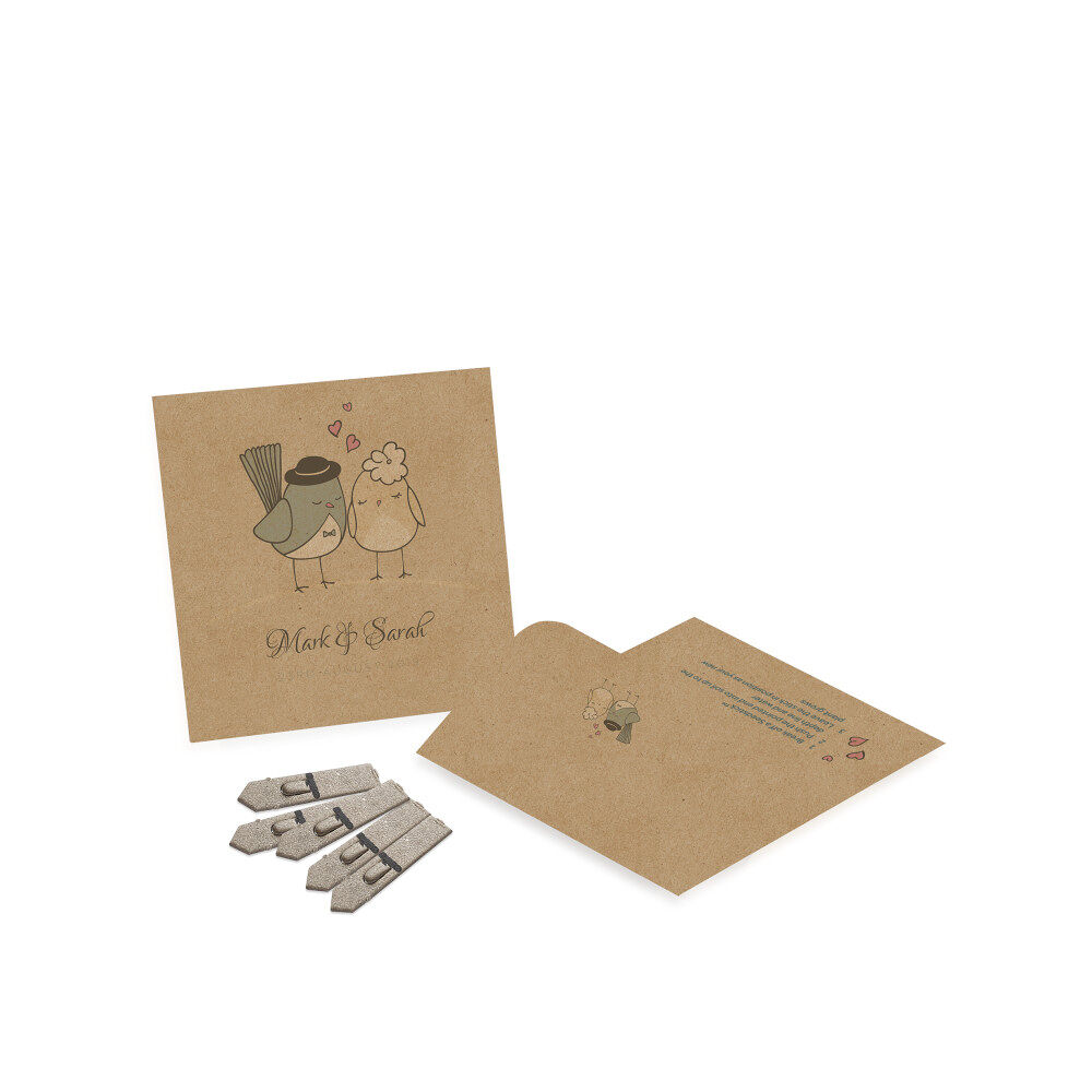 Seed Packet Envelopes (small size, Kraft finish)