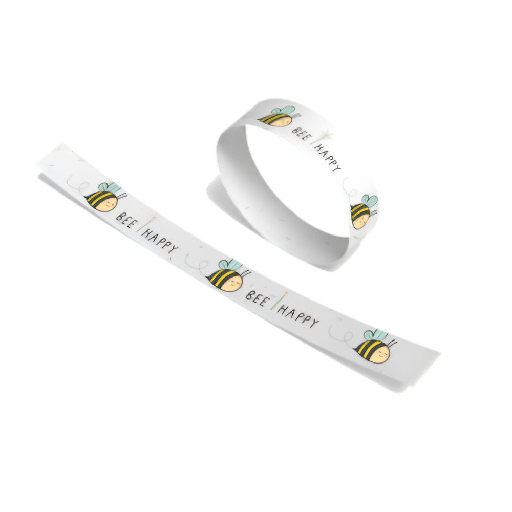 Seeded Paper Event Wristbands