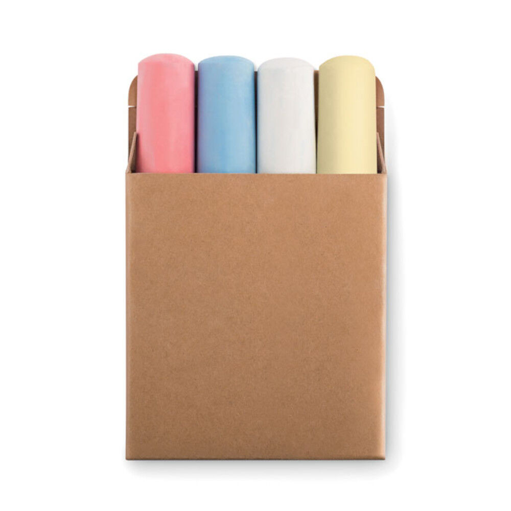 Set of 4 Jumbo Coloured Chalks