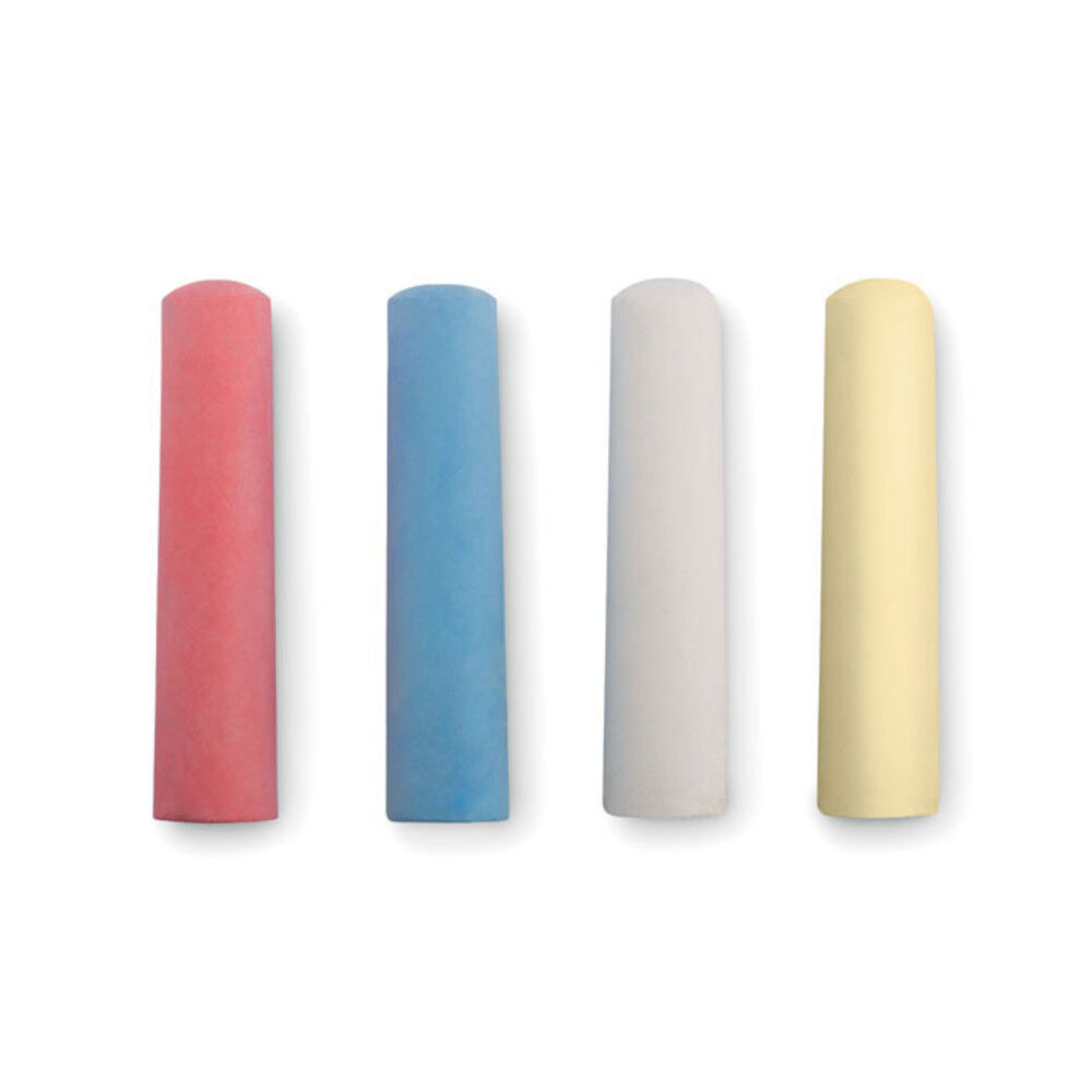 Set of 4 Jumbo Coloured Chalks