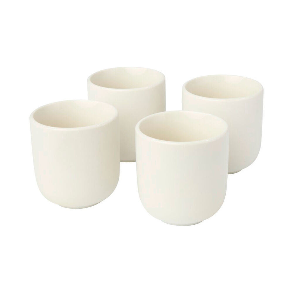 Set of 4 Nordic-Style Espresso Cups