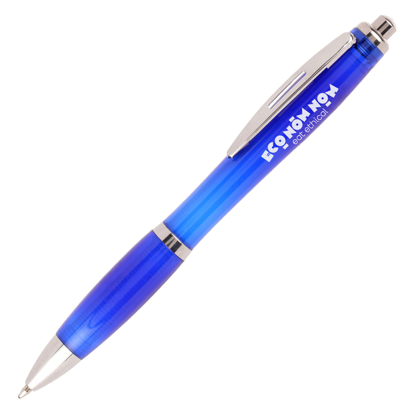 Curvy Recycled Plastic Ball Pen 