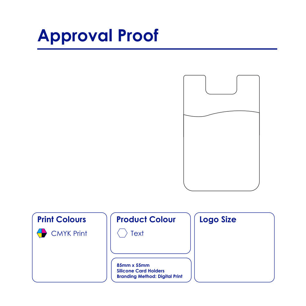 Silicone Card Holder (print template)