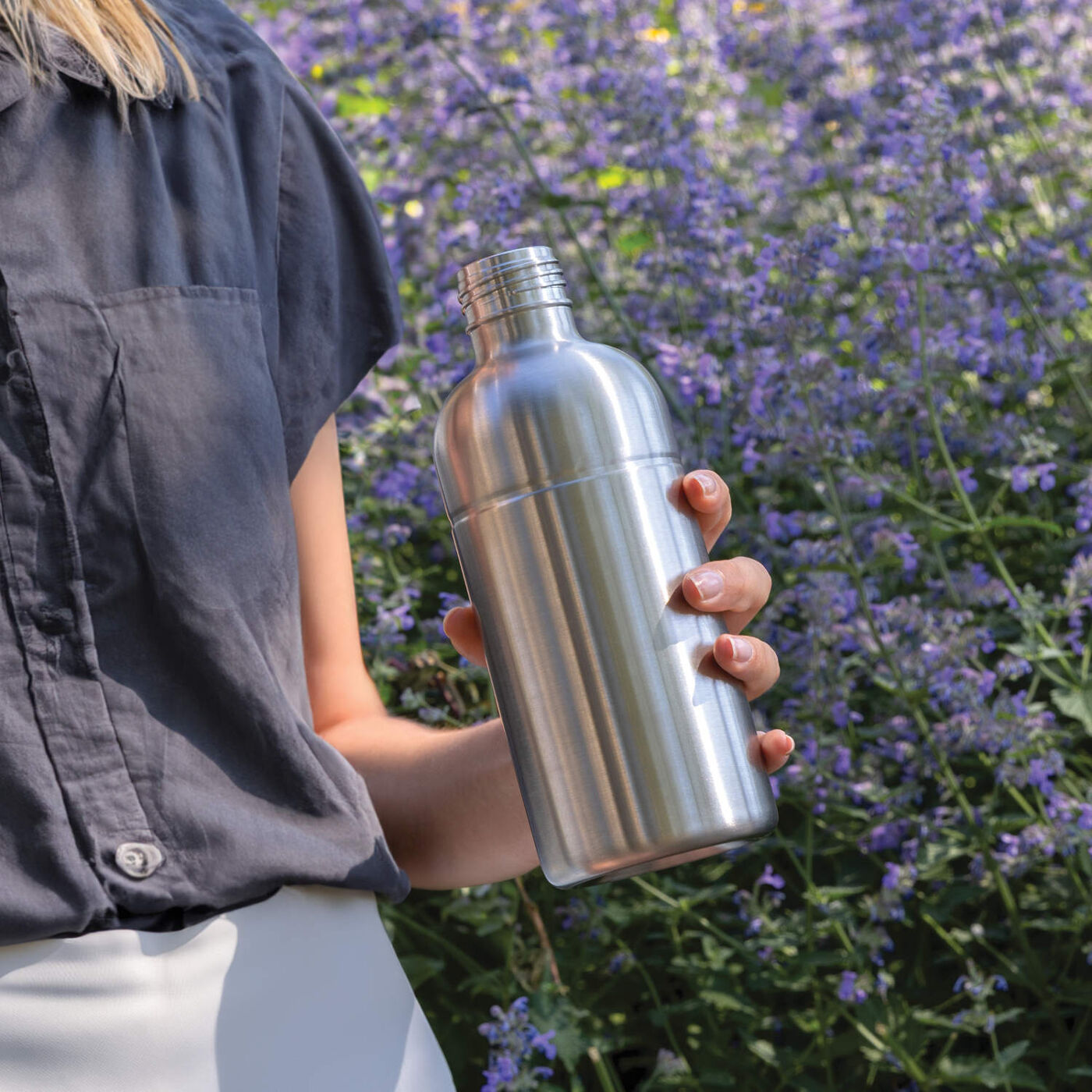  Recycled Steel Carbonated Drinks Bottle