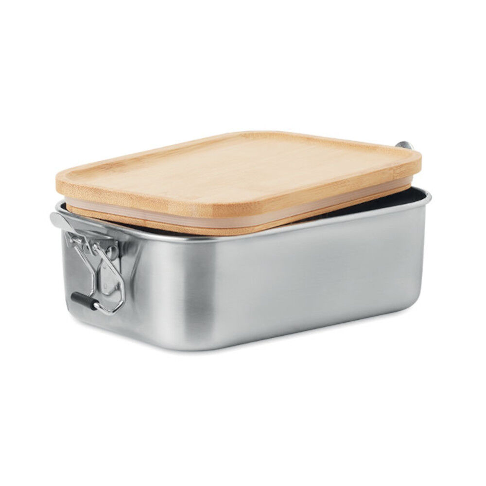 Sonabox Stainless Steel and Bamboo Lunchbox