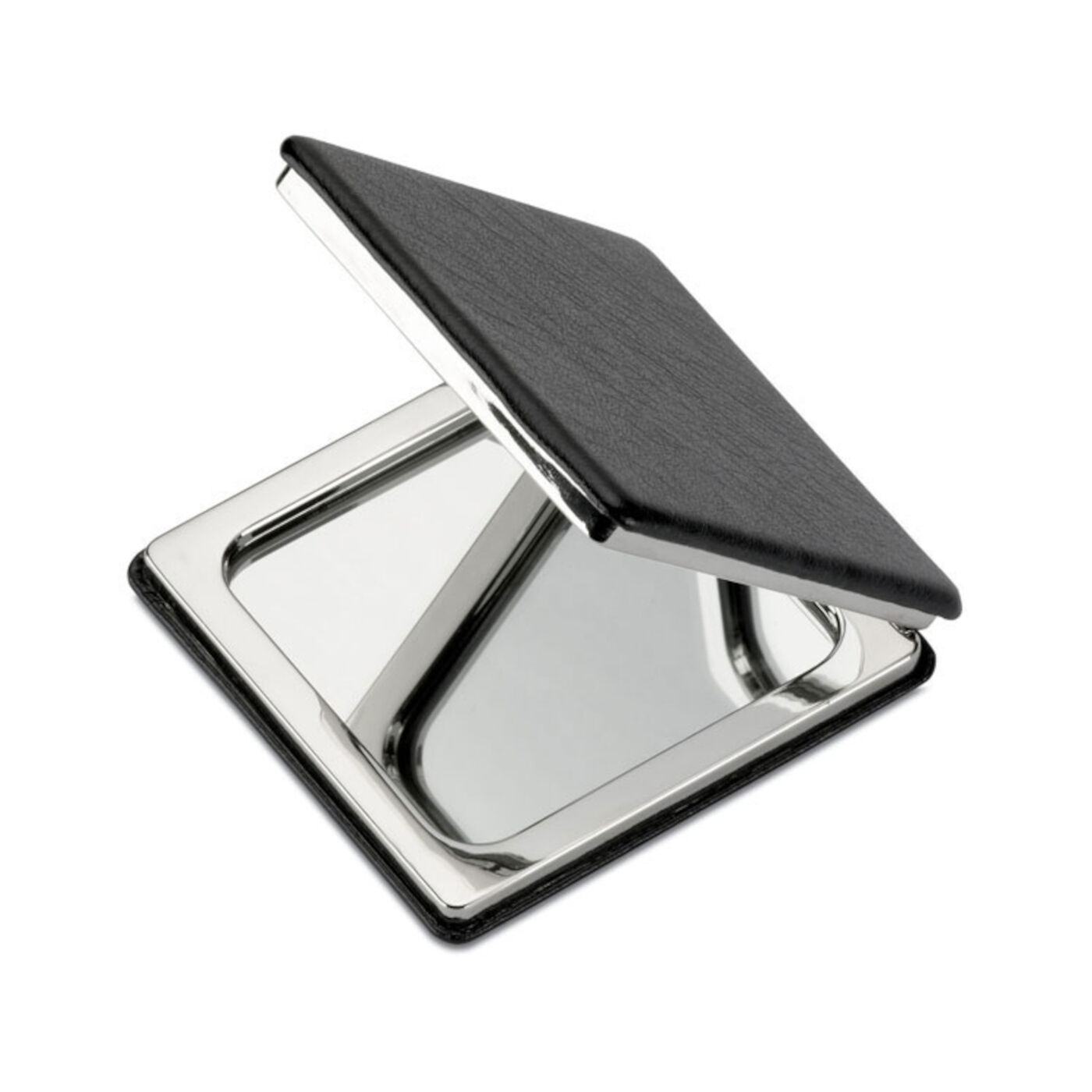 Square Double Mirror with Magnetic Closure