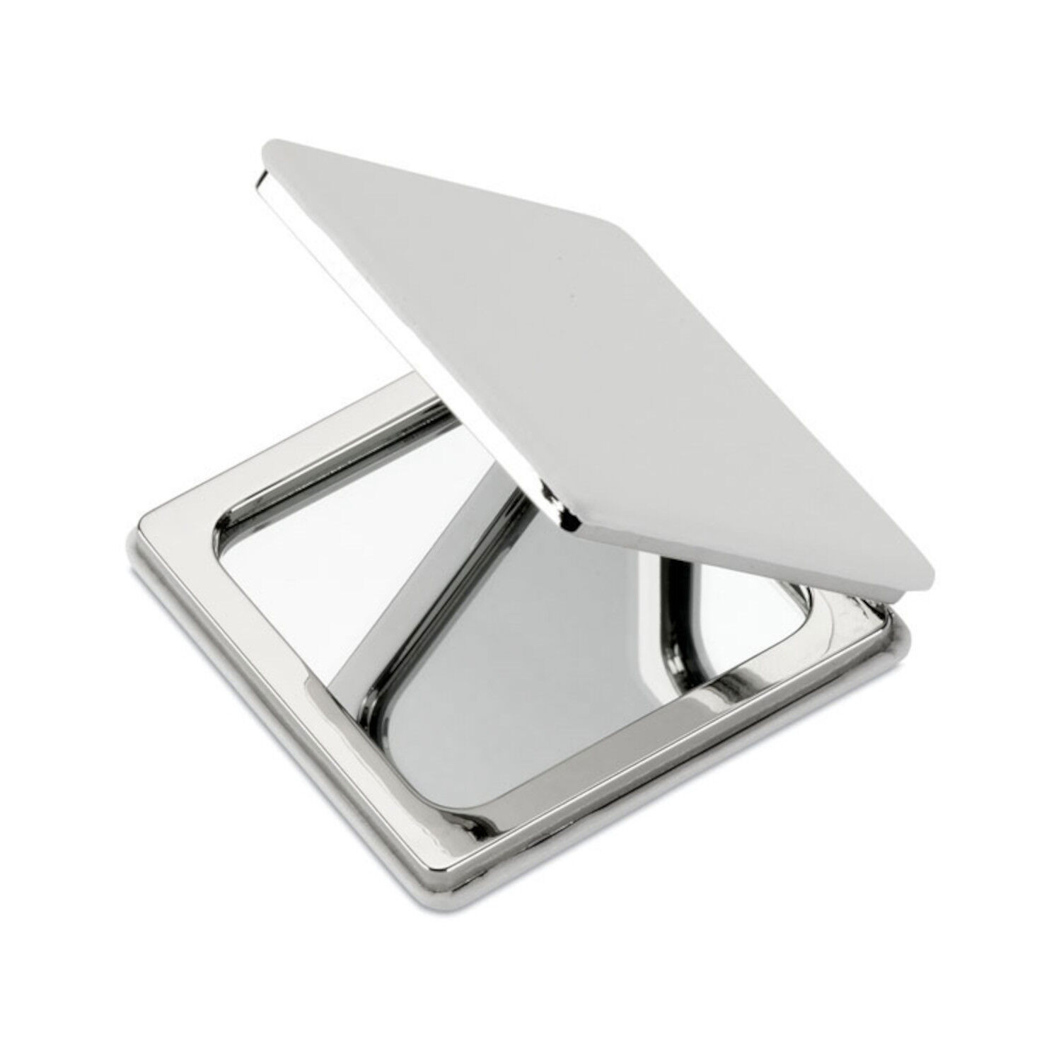 Square Double Mirror with Magnetic Closure