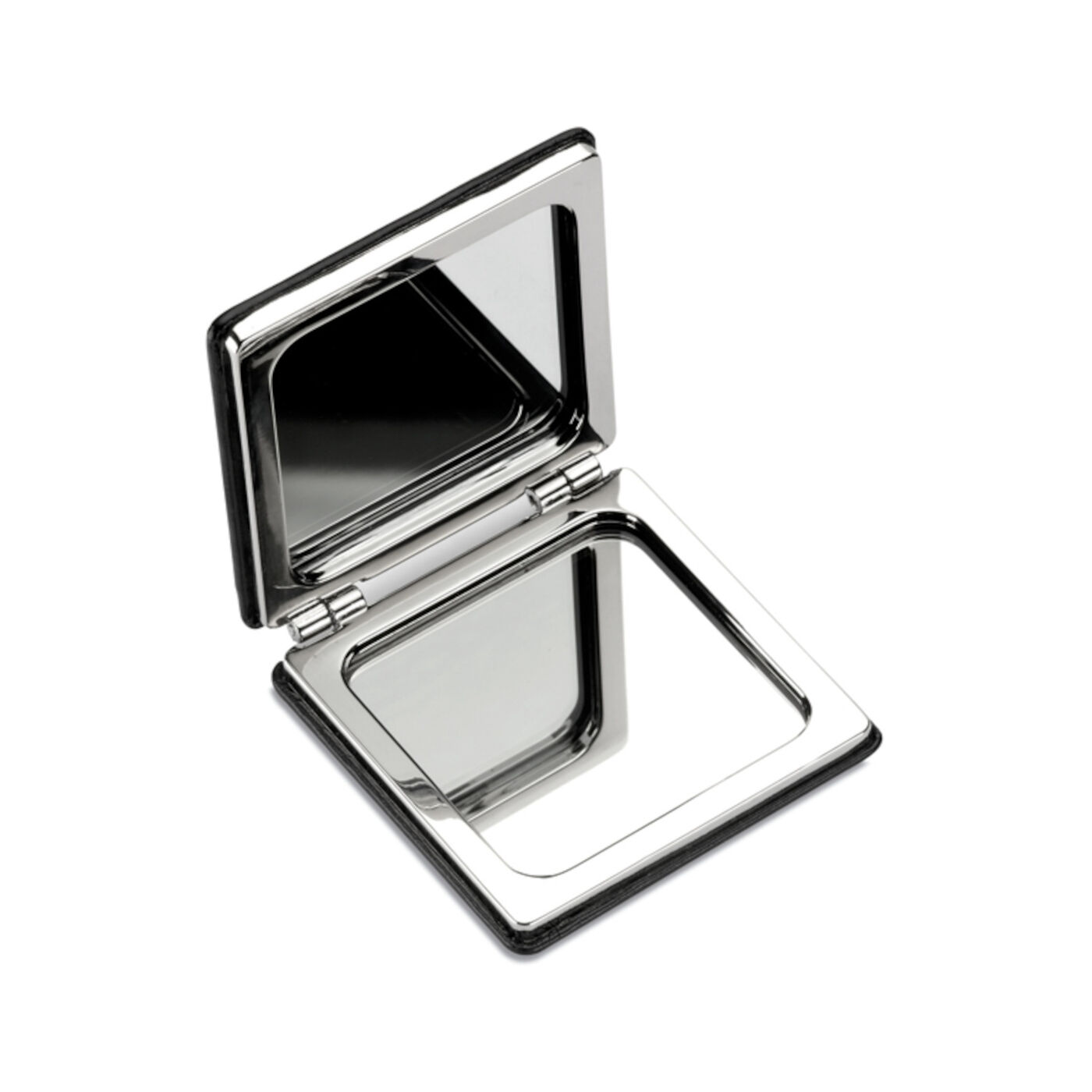 Square Double Mirror with Magnetic Closure