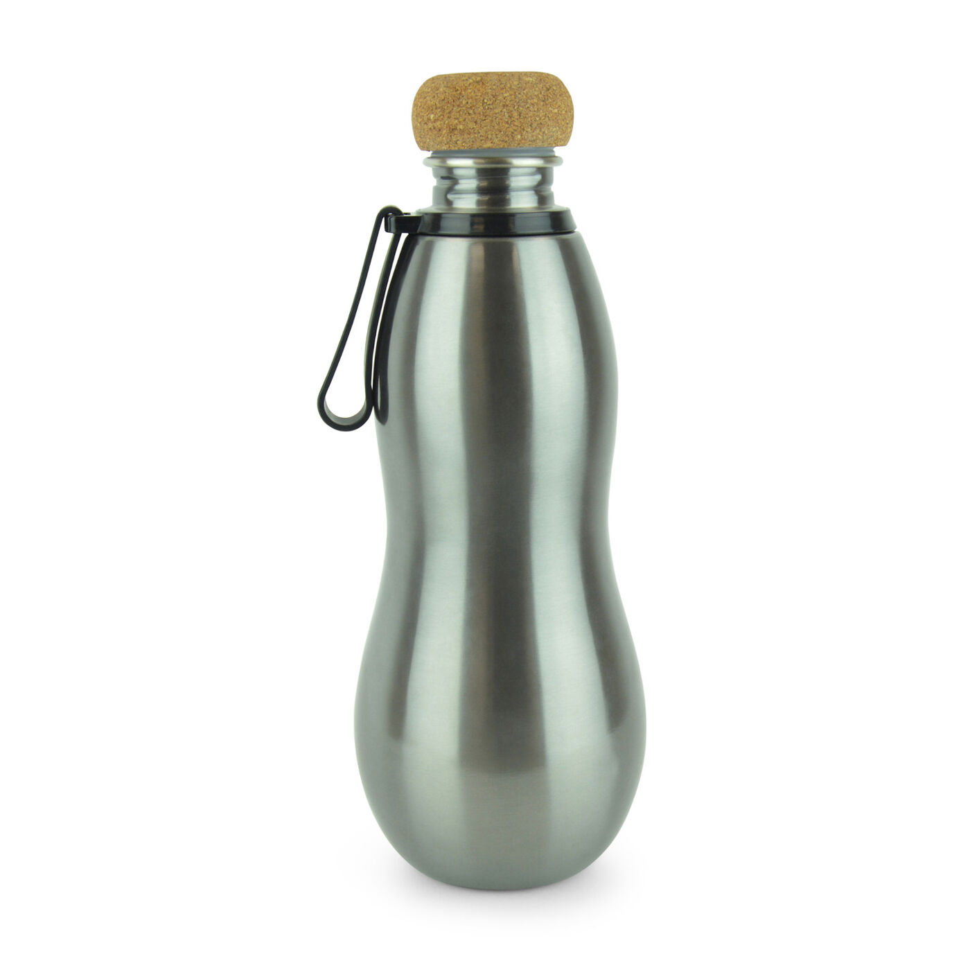 Stainless Steel Drinks Bottle with Cork Lid