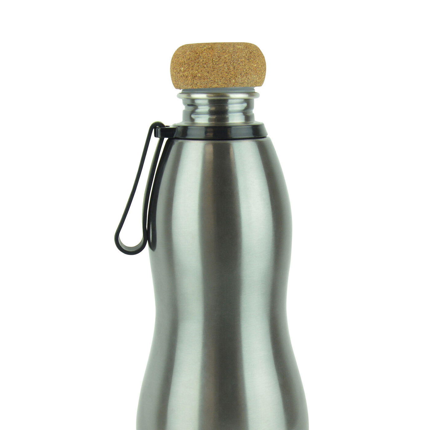 Stainless Steel Drinks Bottle with Cork Lid