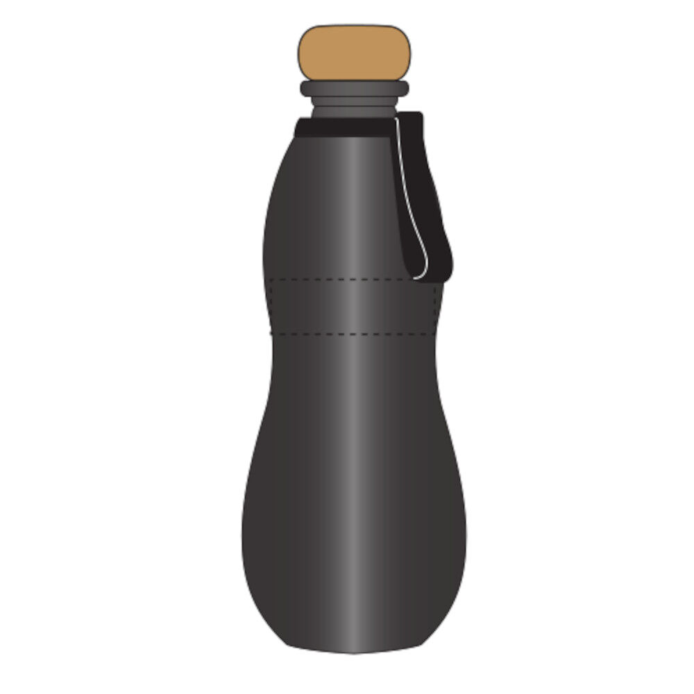 Stainless Steel Drinks Bottle (print template)