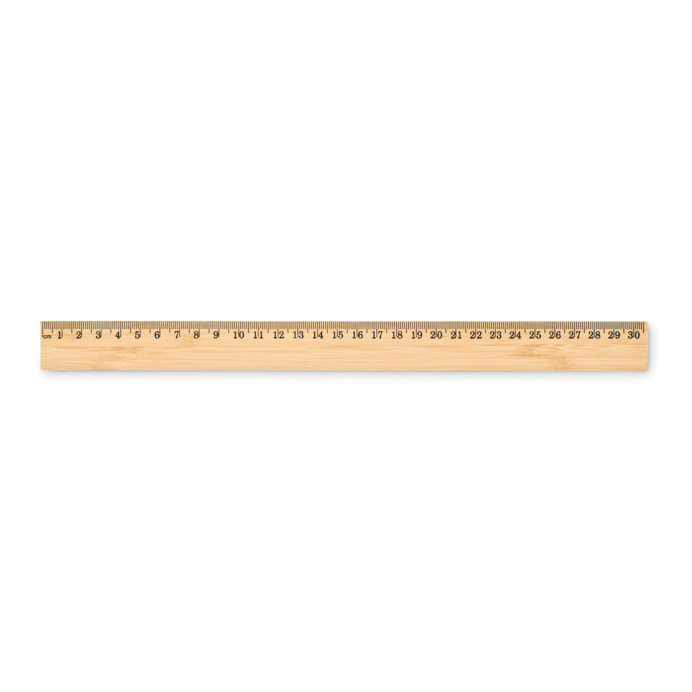 Wooden Promotional 30cms Ruler 