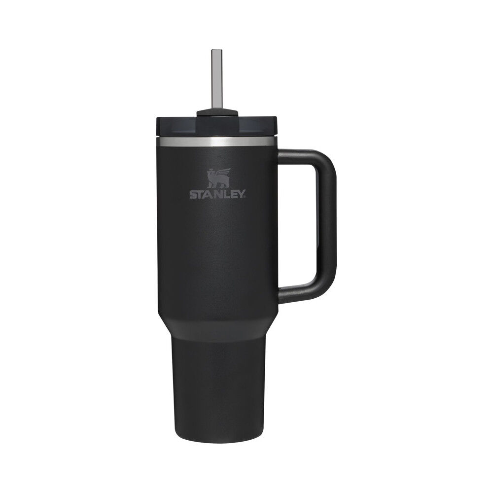 Stanley Quencher H20 1200ml Tumbler (black, unbranded)