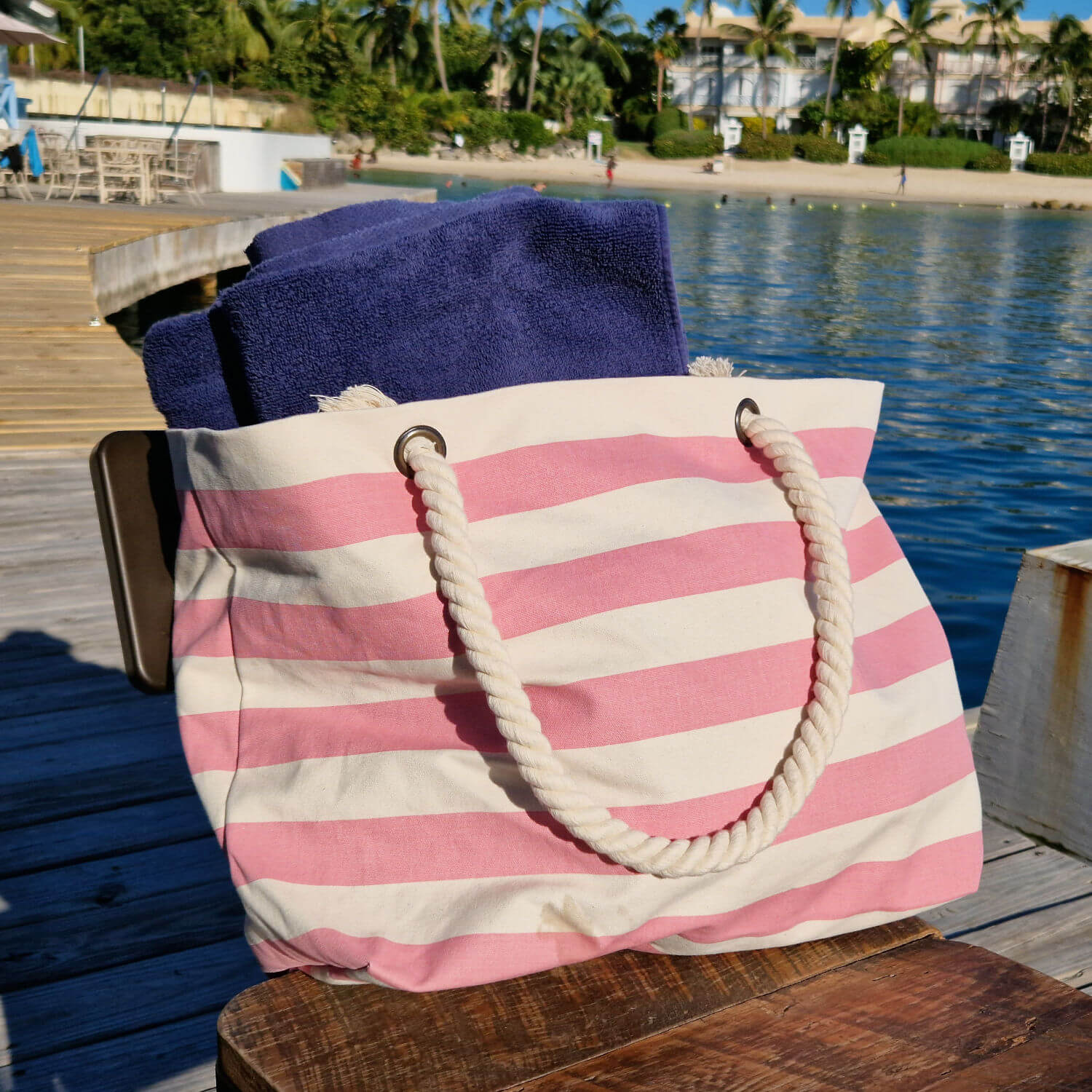 Custom Branded Canvas Beach Bags