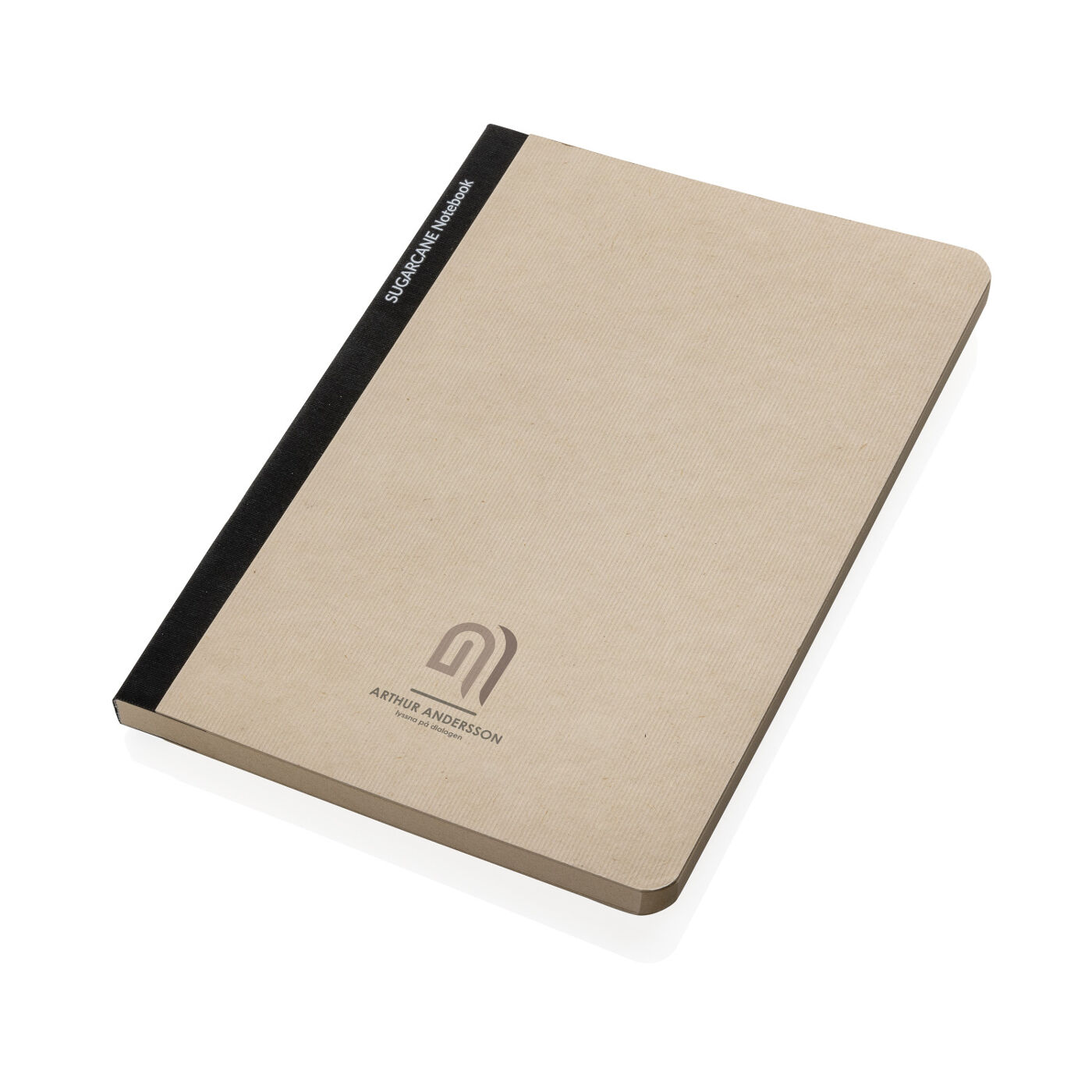 Stylo Sugarcane Paper A5 Notebook (sample branding)