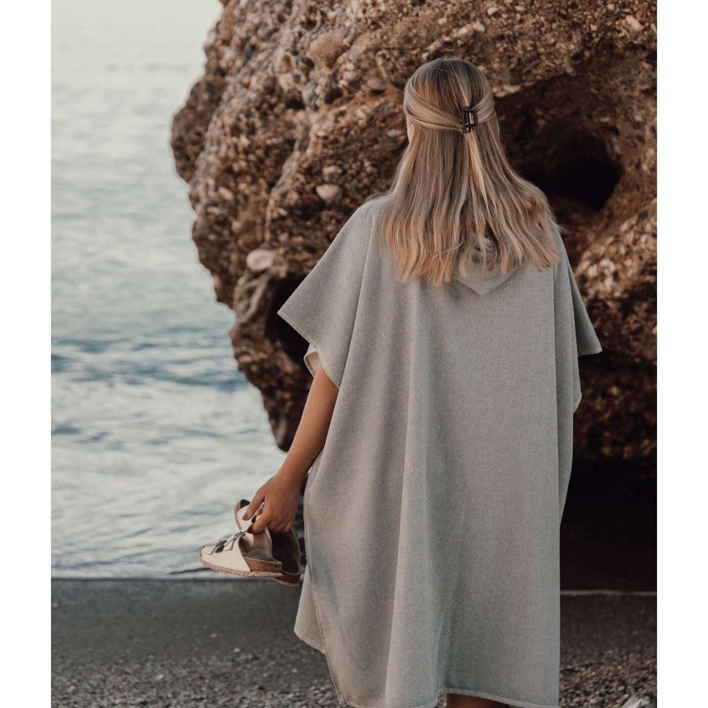 Tolo Hammam Terry Beach Poncho