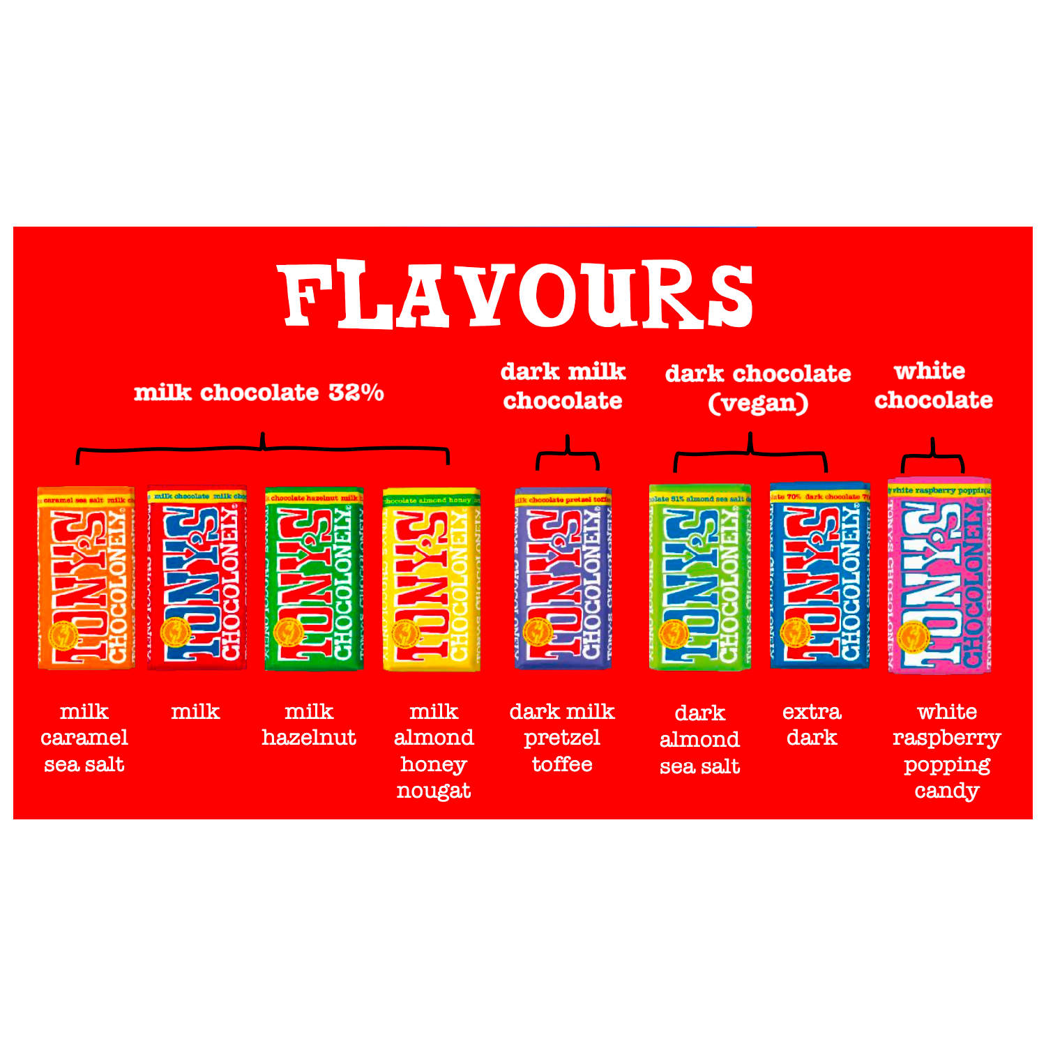 Custom Branded Tony Chocolonely Chocolate