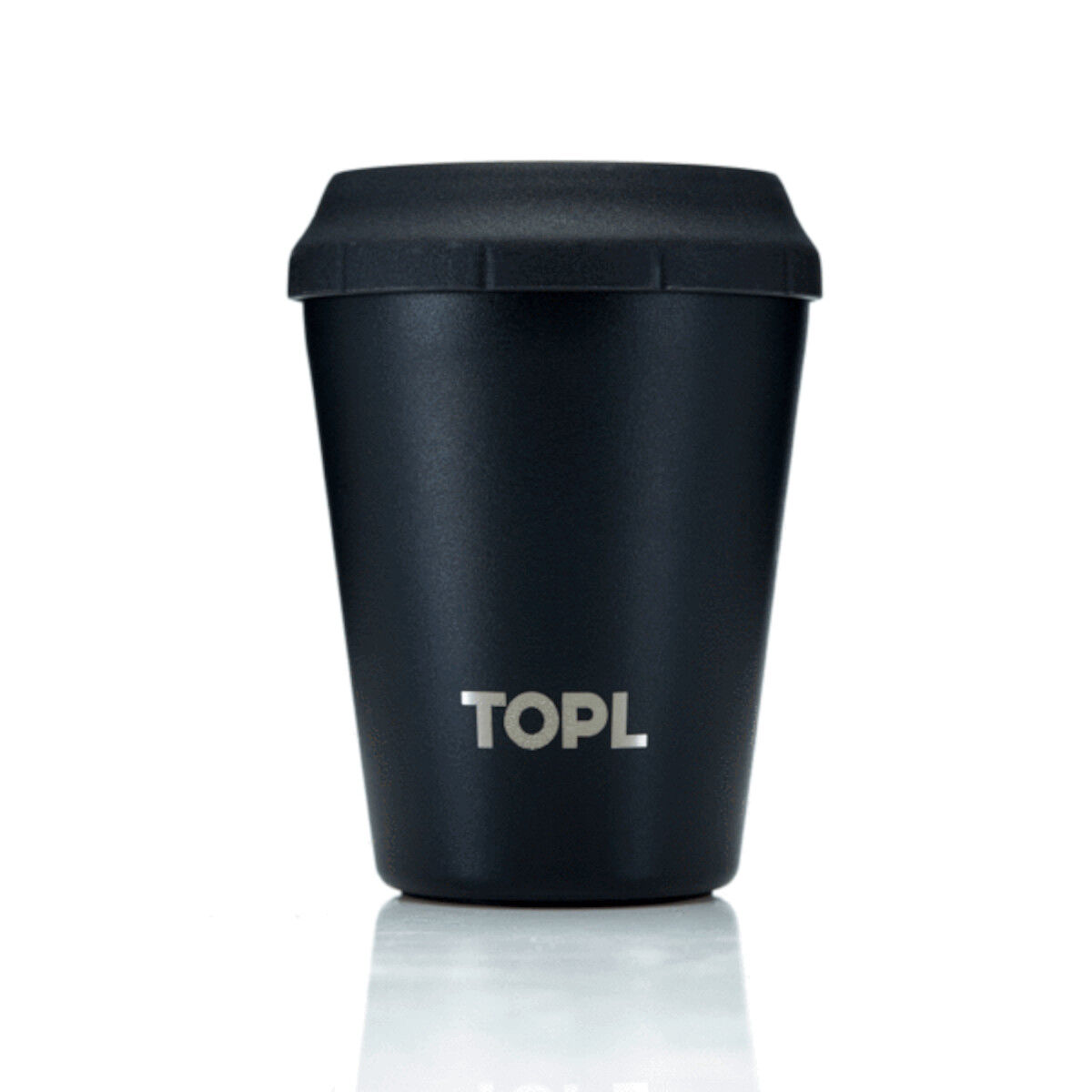 Topl Reusable Coffee Cup 8oz (jet black)