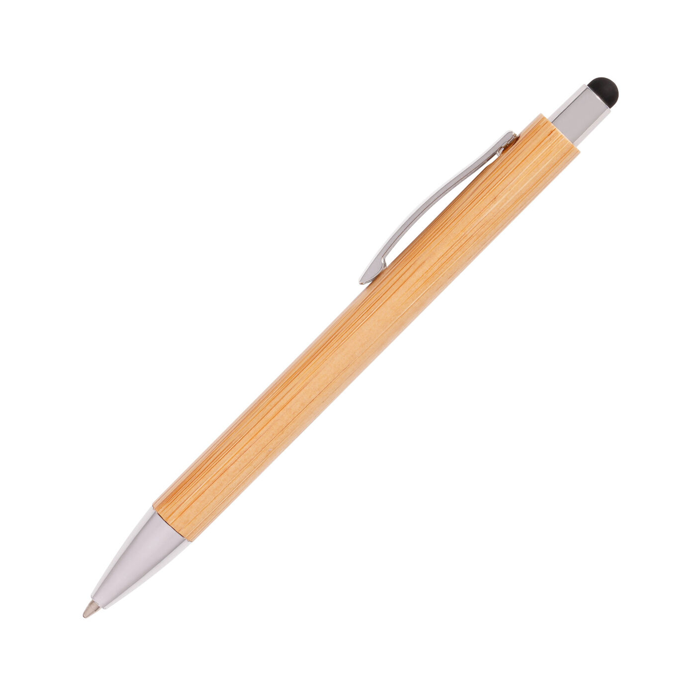 Travis Bamboo Stylus Ball Pen