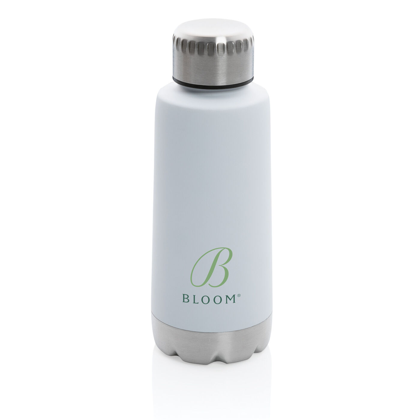 Trend Vacuum Bottle (white with sample branding)