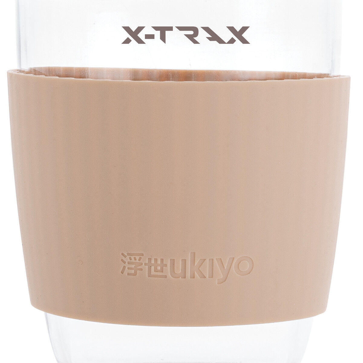 Ukiyo Glass Tumbler with Silicone Sleeve