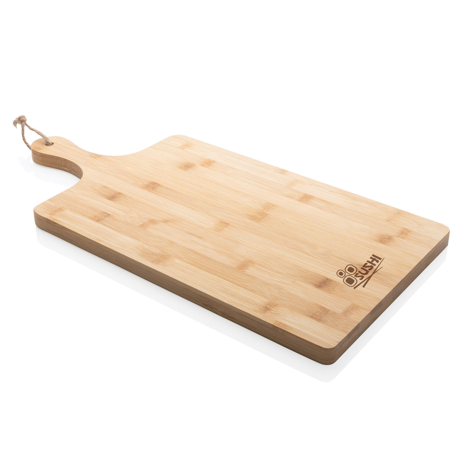 Ukiyo Rectangular Bamboo Serving Board (sample branding)