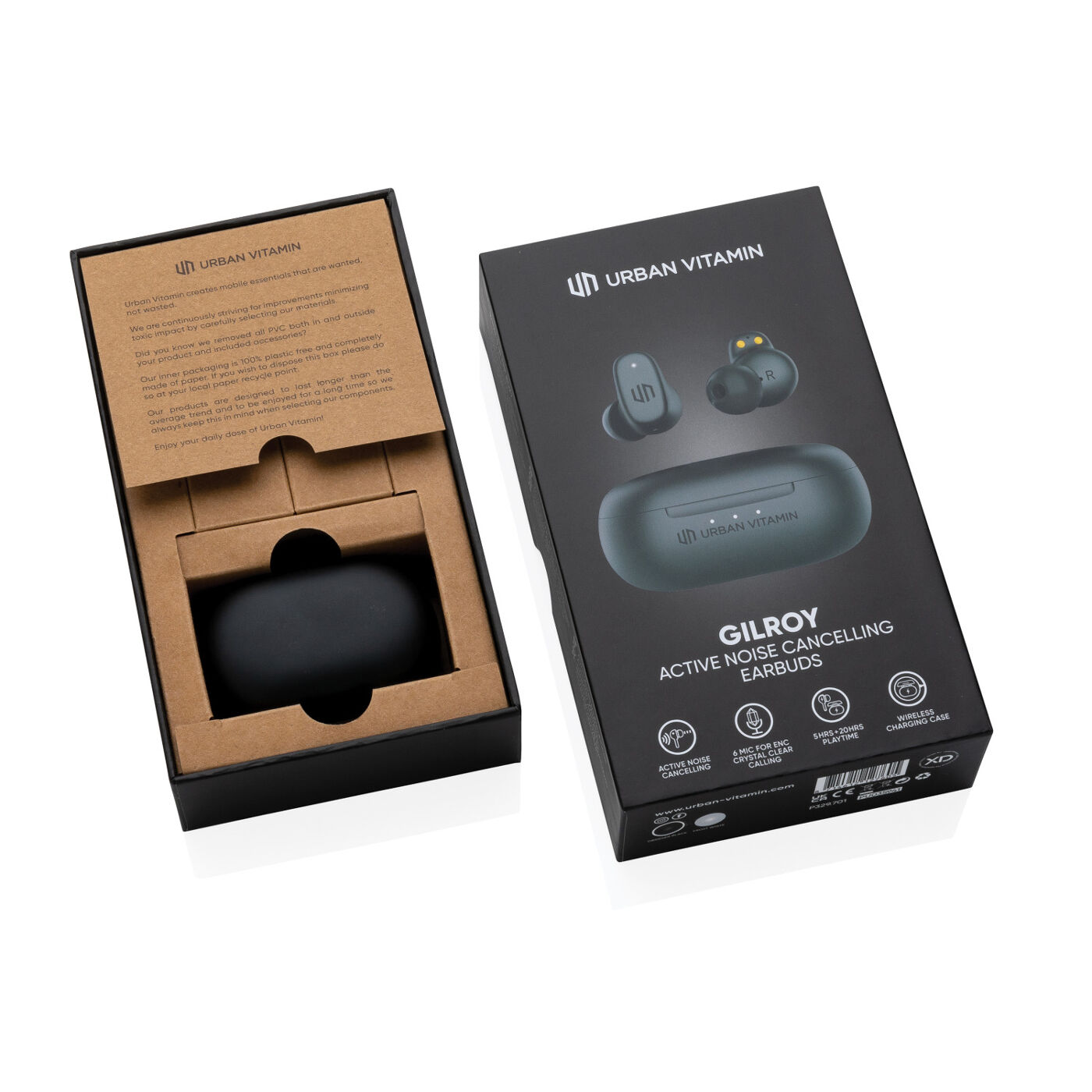 Urban Vitamin Gilroy ANC-ENC Hybrid Earbuds