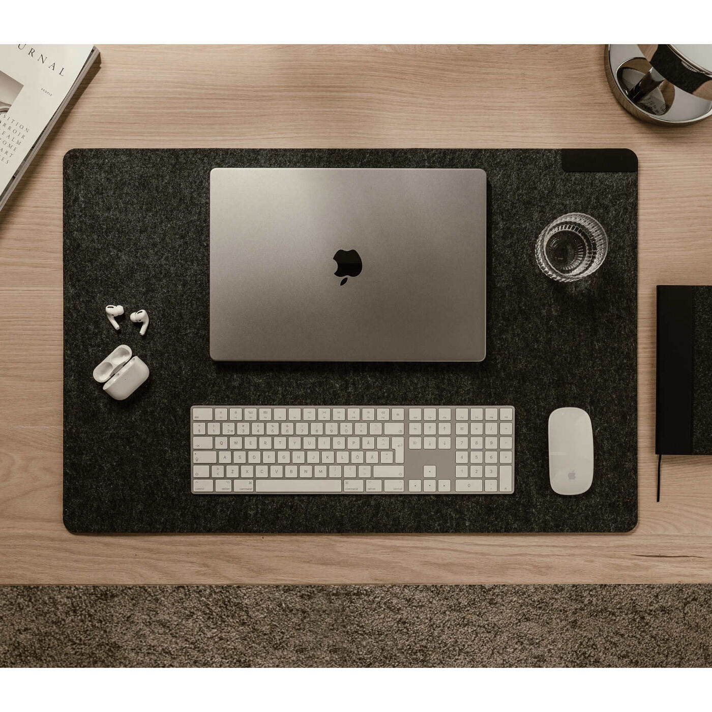 Vinga Albon Recycled Felt Desk Pad