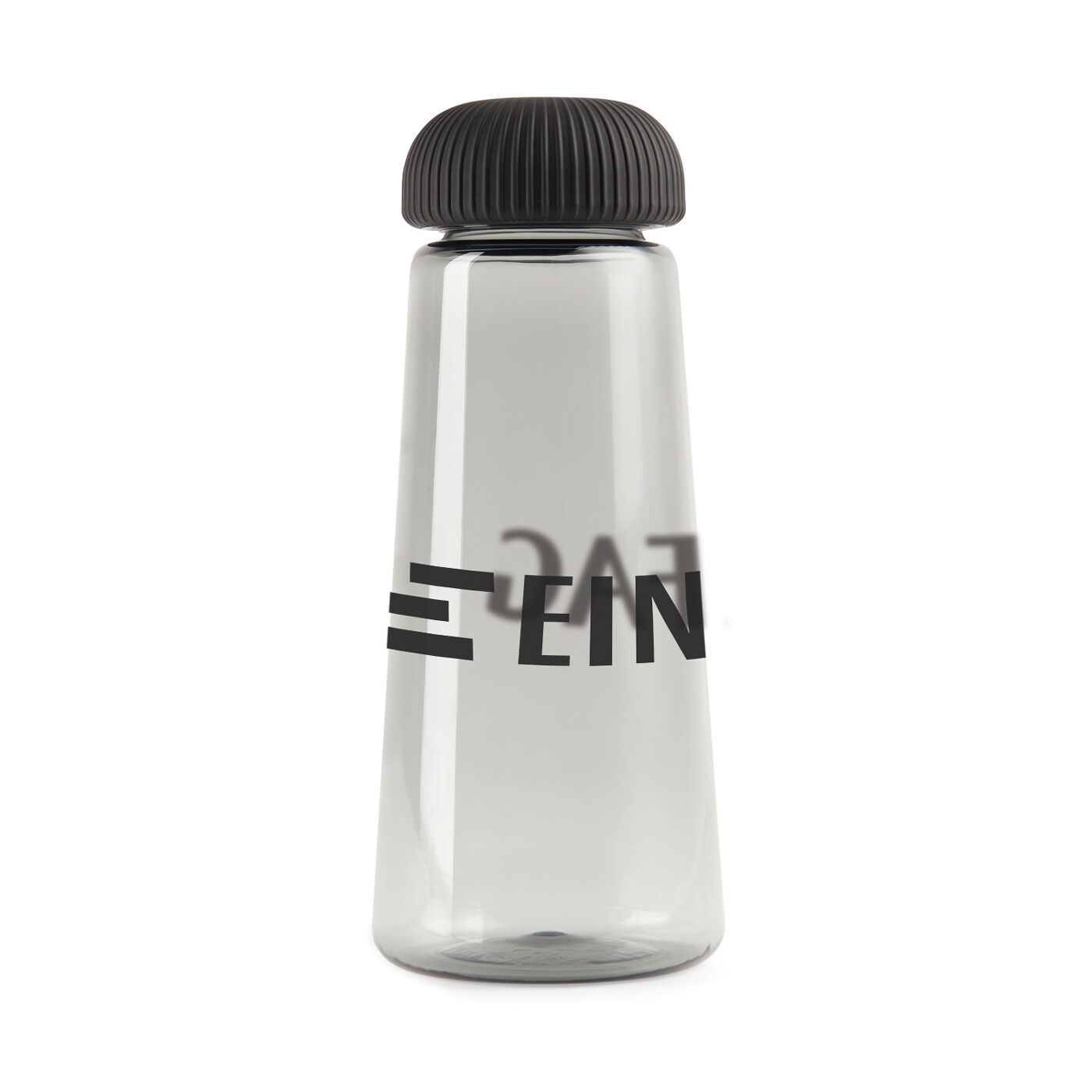 Vinga Erie RPET Water Bottle (black with sample branding)